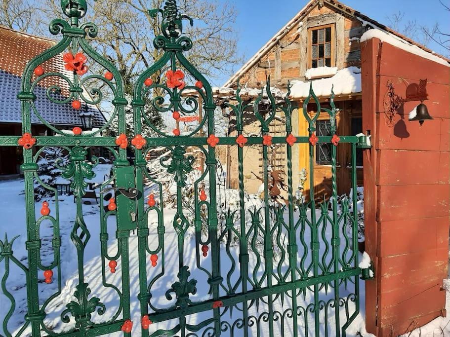 Ferienhaus Rosengarten Loxstedt Esterno foto
