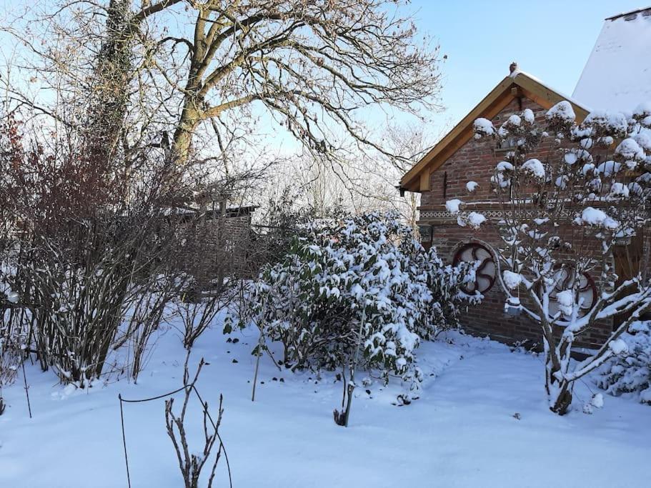 Ferienhaus Rosengarten Loxstedt Esterno foto