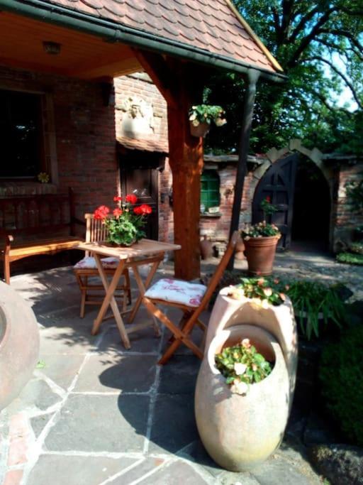 Ferienhaus Rosengarten Loxstedt Esterno foto