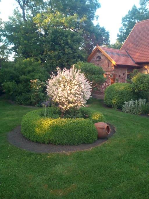Ferienhaus Rosengarten Loxstedt Esterno foto