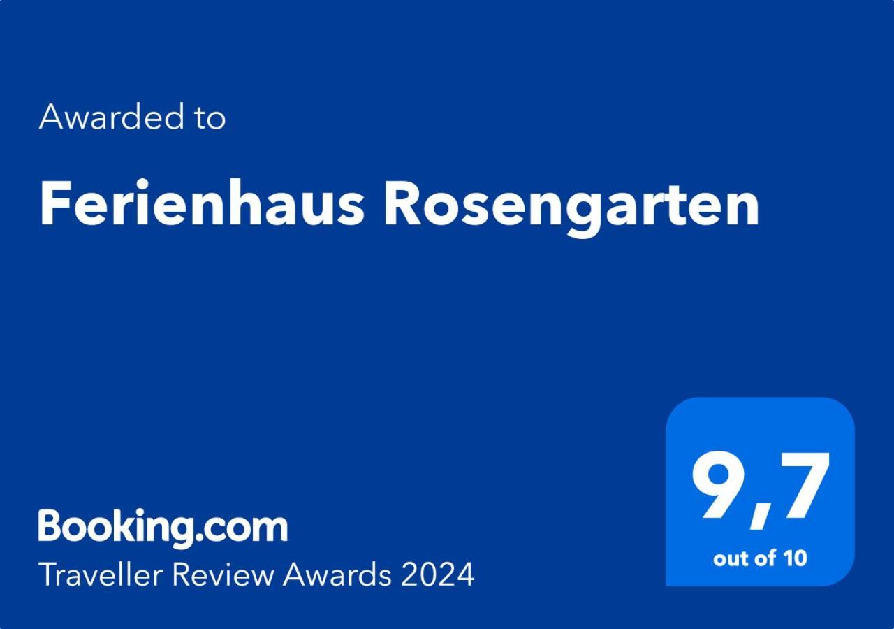 Ferienhaus Rosengarten Loxstedt Esterno foto